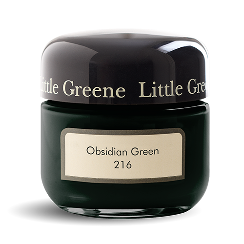 Little Greene Obsidian Green Sample Pot