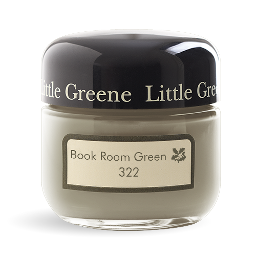 Little Greene Book Room Green Sample Pot