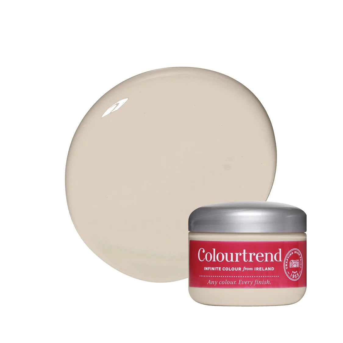 warm white sample pot colourtrend