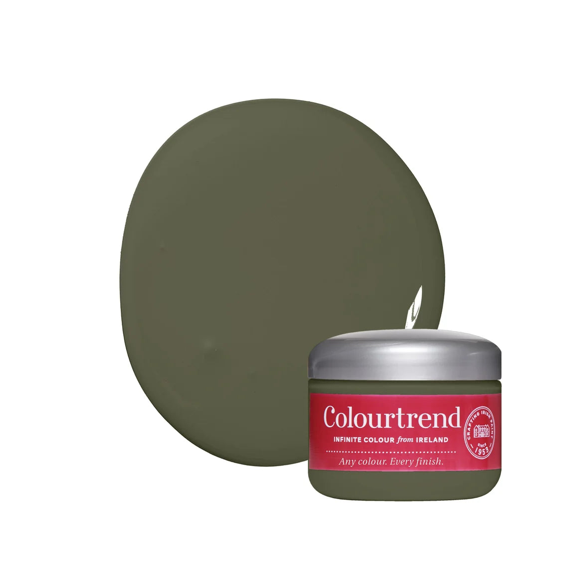 dark green sample pot sweet caper