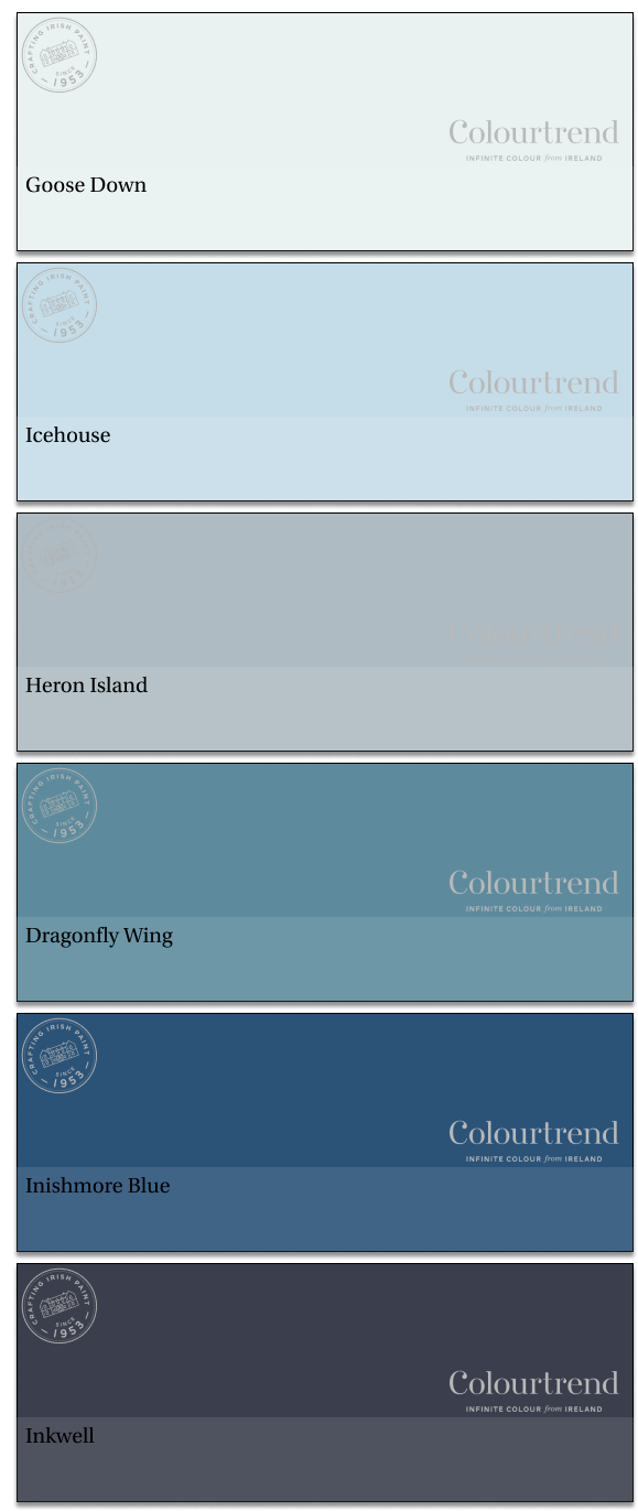 Colourtrend Goose Down to Inkwell #13