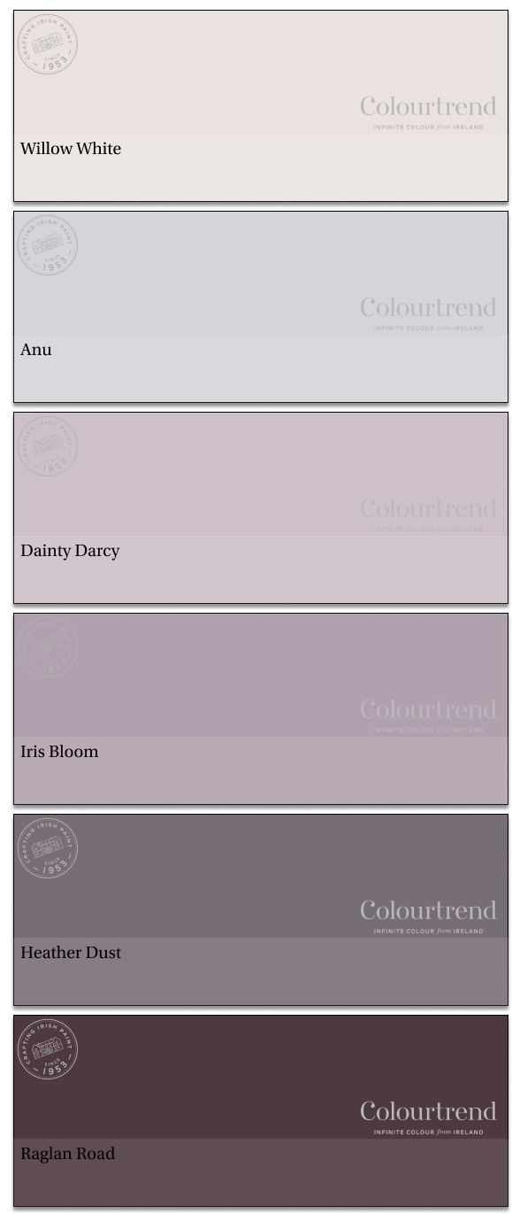 Colourtrend Willow White to Raglan Road #16