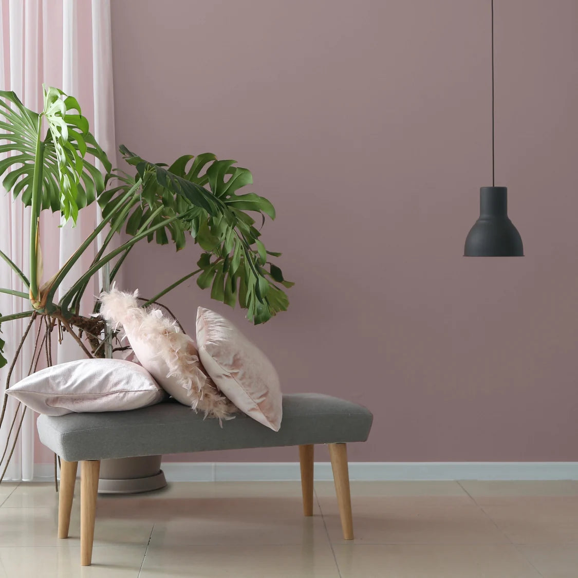 Colourtrend Mallow Stem Sample Pot