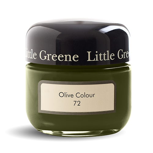 Little Greene Olive Colour (72) Sample Pot - 60ml colour sample