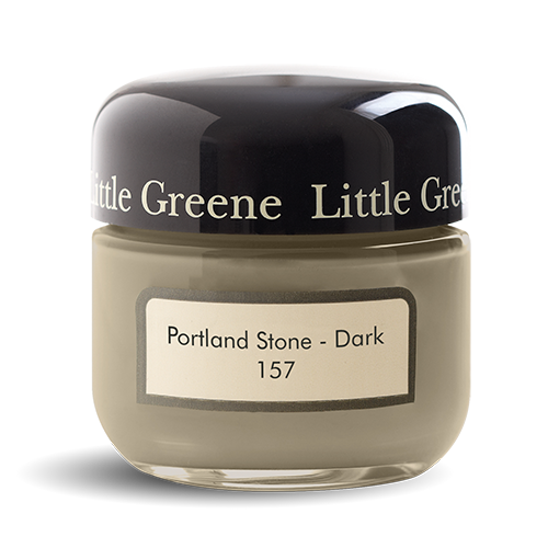 Little Greene Portland Stone - Dark (157) Sample Pot - 60ml colour sample
