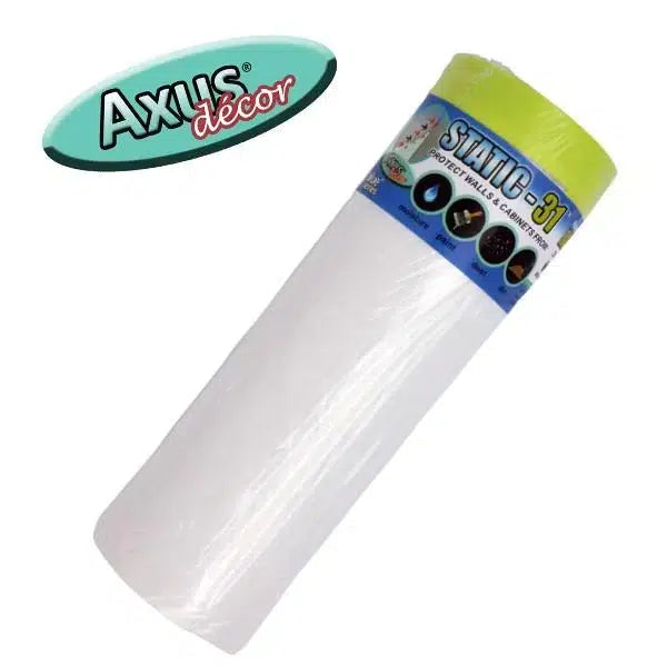 AXUS static-31 pre-taped masking film