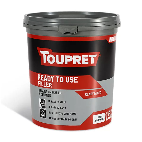 Toupret Ready To Use Filler 1.5kg