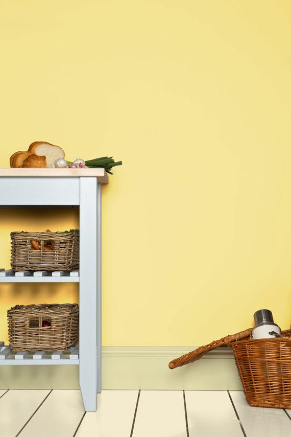 Farrow & Ball Hound Lemon lifestyle photo