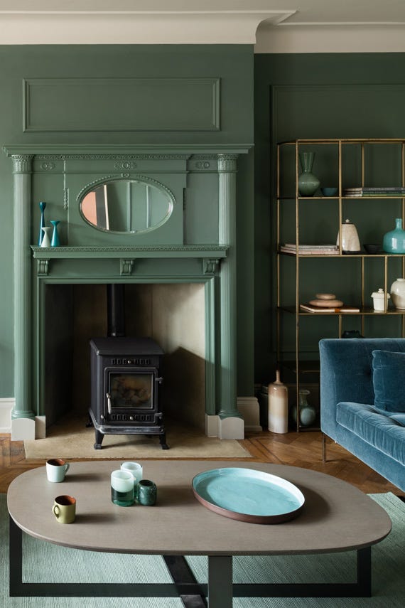 Farrow & Ball Green Smoke lifestyle photo