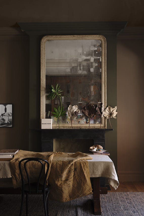Farrow & Ball Broccoli Brown lifestyle photo