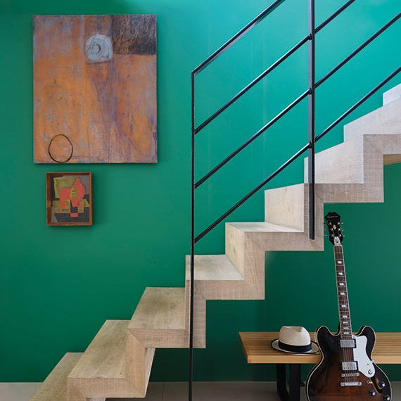 Farrow & Ball Verdigris Green lifestyle photo