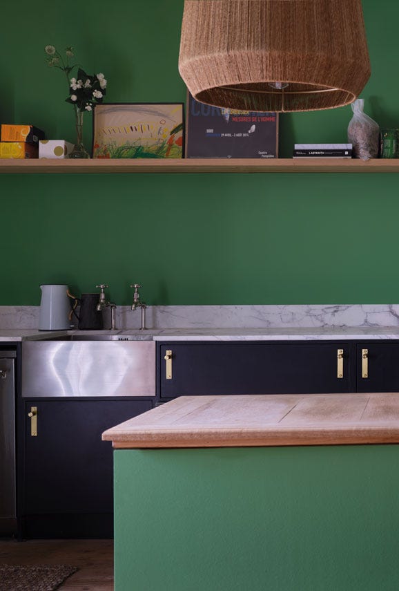 Farrow & Ball Emerald Green lifestyle photo