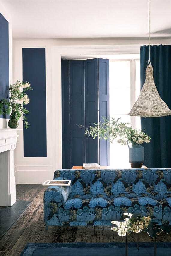 Farrow & Ball Serge lifestyle photo