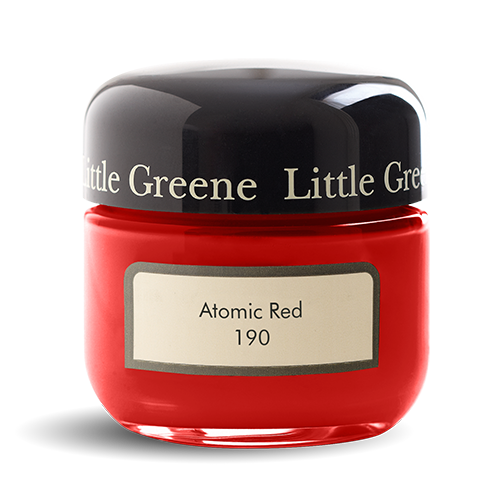 Little Greene Atomic Red Sample Pot
