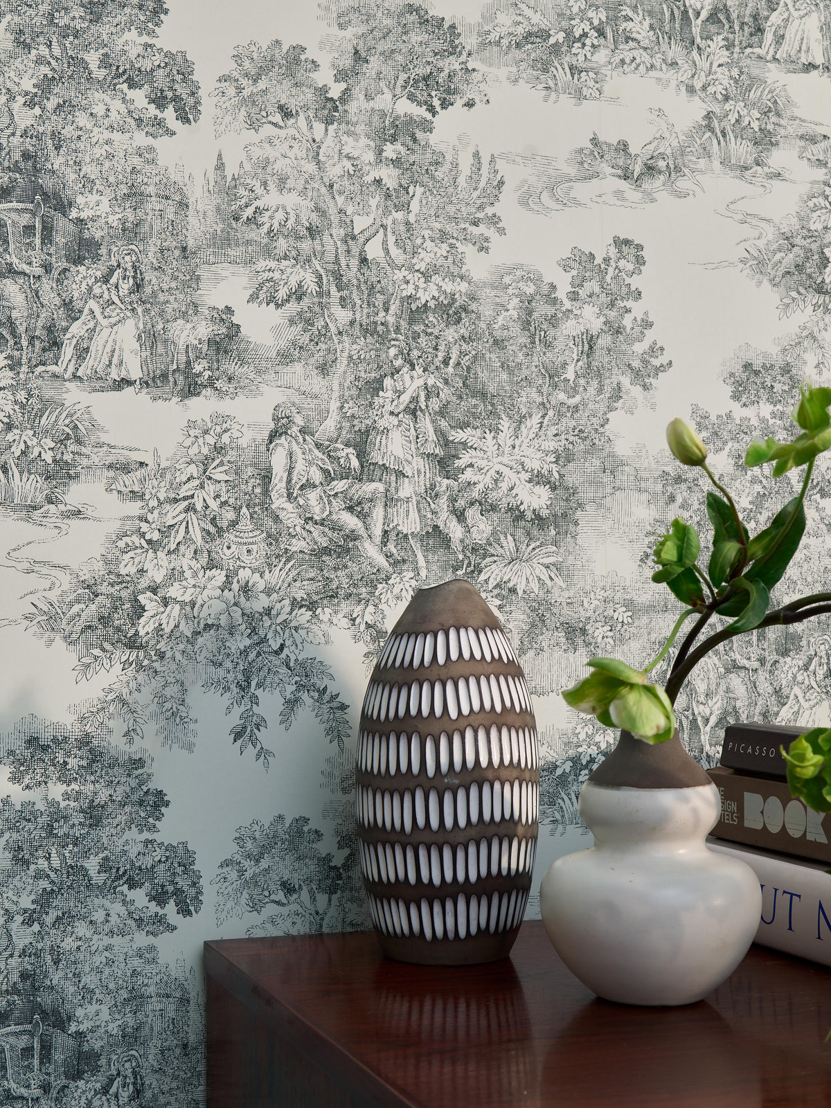 Toile de Jouy - 7766 ToileDeJouy Roomshot 2