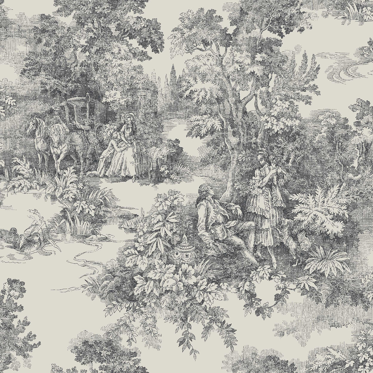Toile de Jouy - Closeup