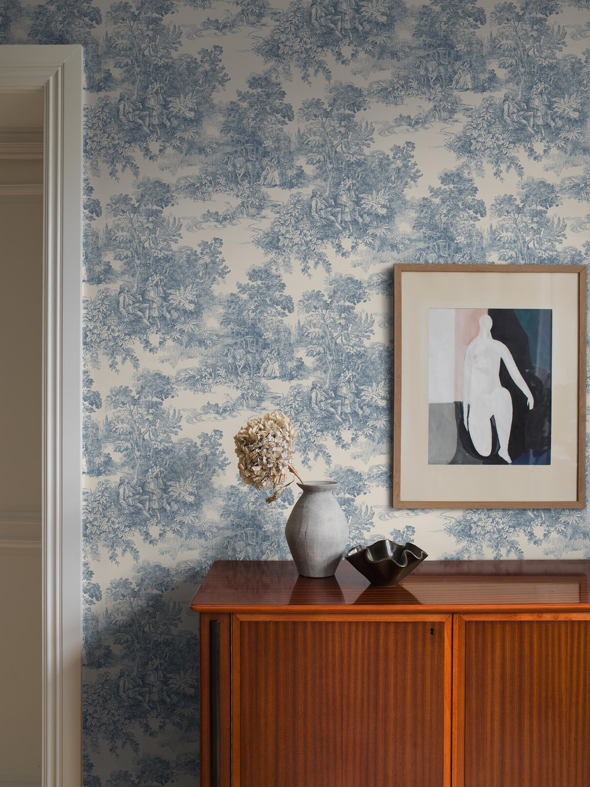 Toile de Jouy - 7767 ToileDeJouy Roomshot 1