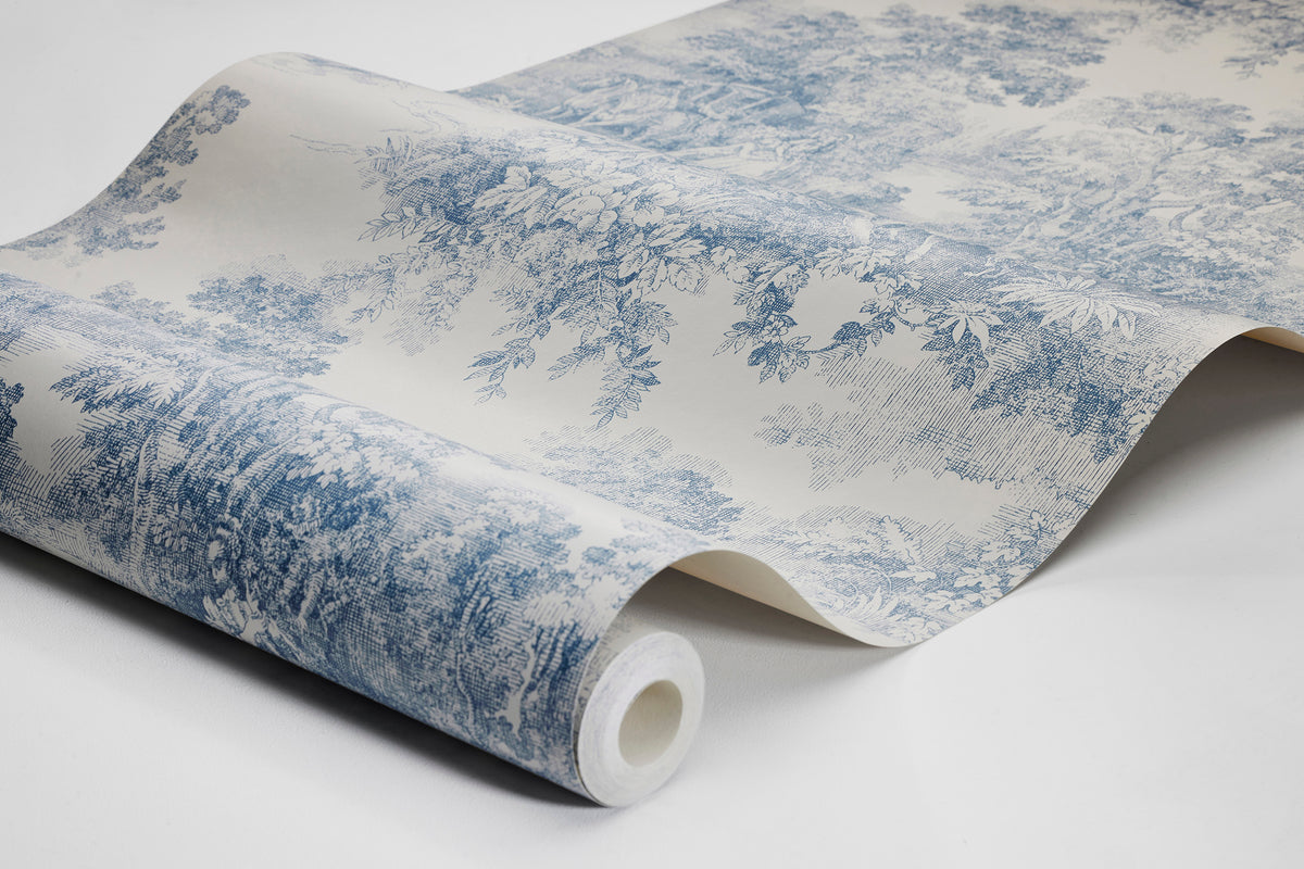 Toile de Jouy - 7767 ToileDeJouy WaveImage