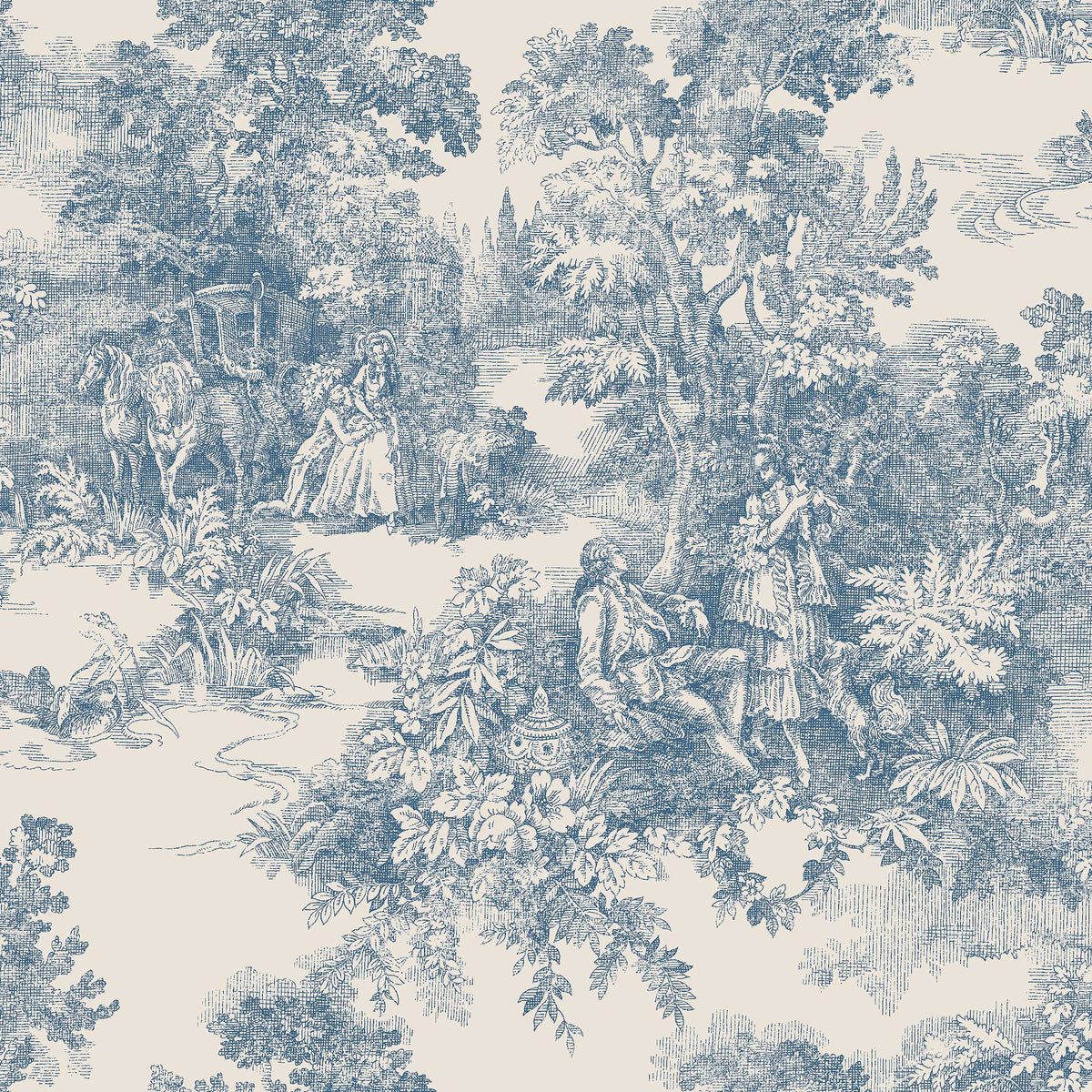 Toile de Jouy - Closeup