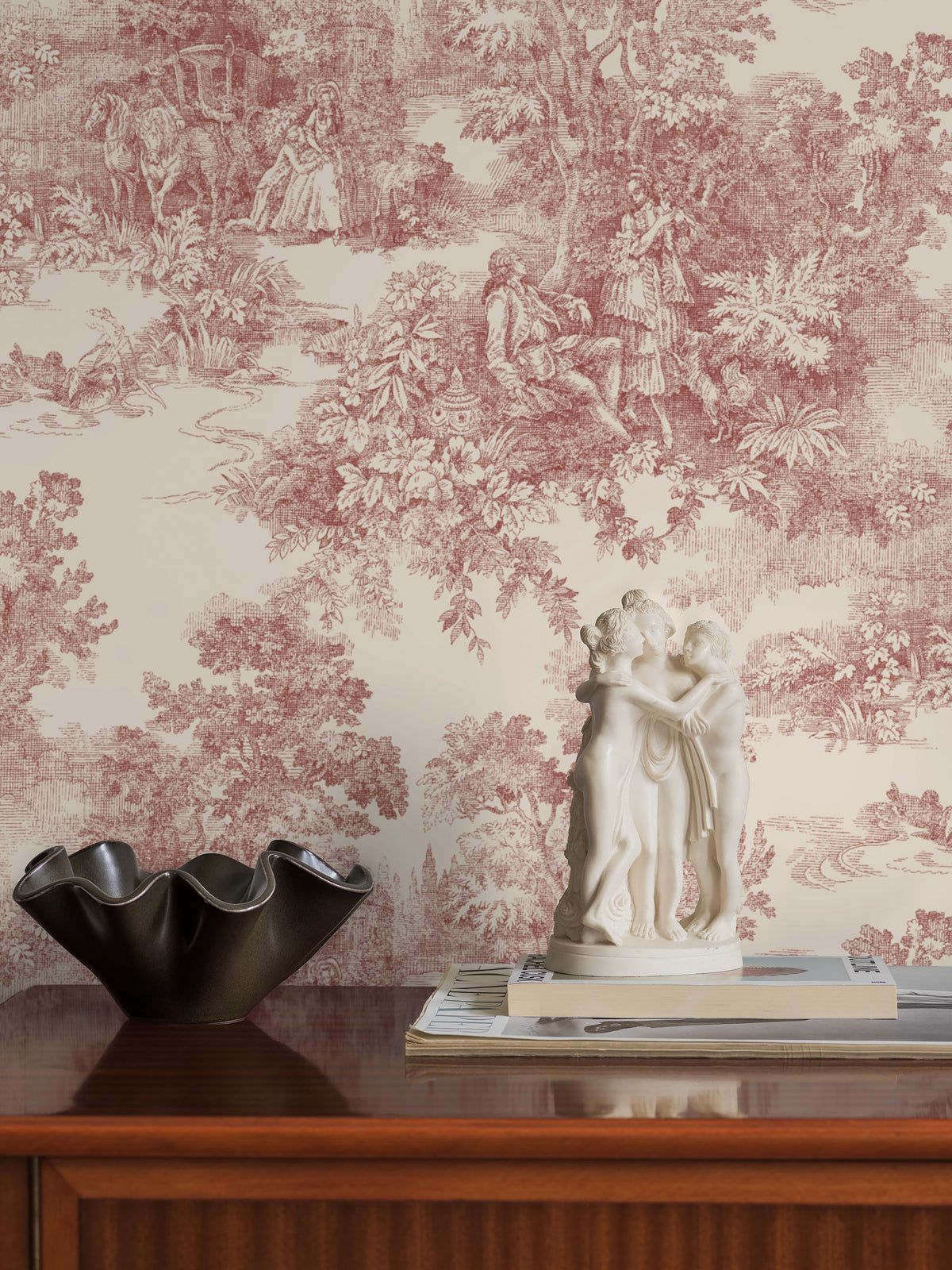 Toile de Jouy - 7768 ToileDeJouy Roomshot 4