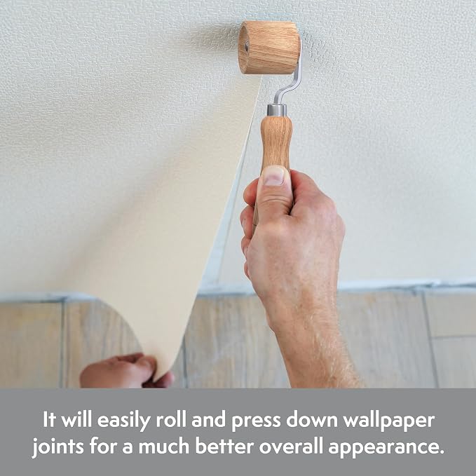 Axus Decor Hardwood Seam Roller - Wallpaper Roller