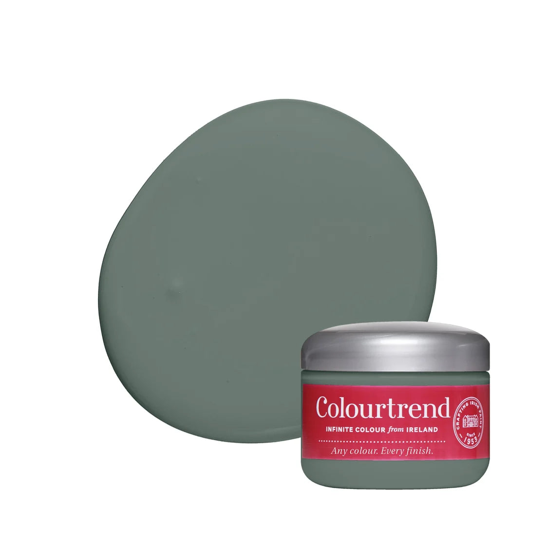 rich green sample pot