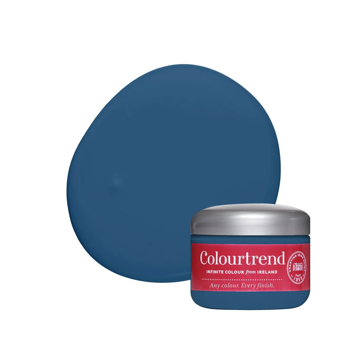 inishmore blue sample pot colourtrend