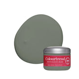 green grey sample pot colourtrend