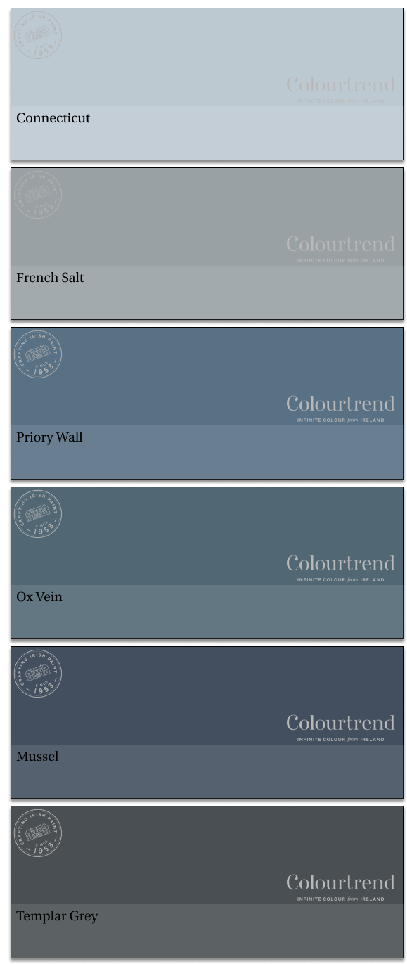 Colourtrend Connecticut to Templar Grey #12