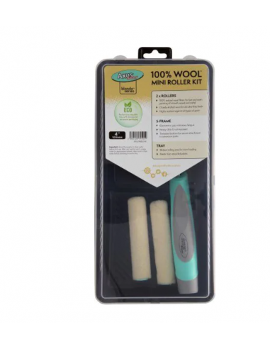 Axus Blonde 100% Natural Wool Mini Roller Kit