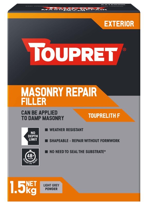 Toupret Masonry Repair Filler 1.5kg