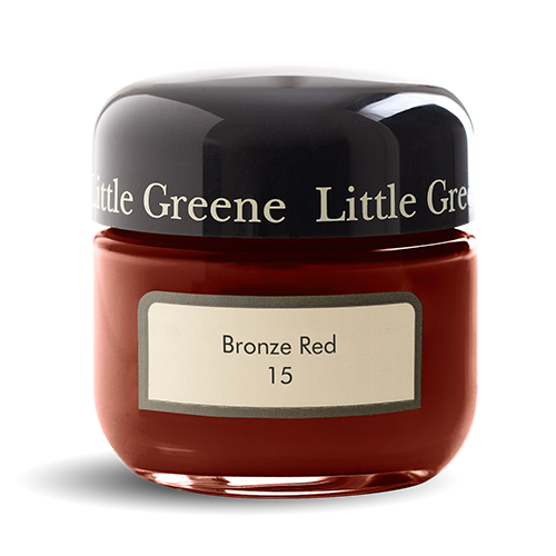 Little Greene Bronze Red (15) Sample Pot - 60ml colour sample