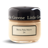 Little Greene Stone-Pale-Warm (34) Sample Pot - 60ml colour sample