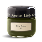 Little Greene Olive Colour (72) Sample Pot - 60ml colour sample