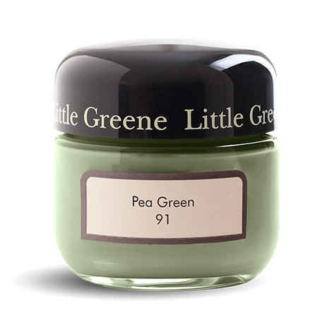 Little Greene Pea Green (91) Sample Pot - 60ml colour sample