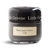 Little Greene Dark Lead Colour (118) Sample Pot - 60ml colour sample