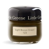 Little Greene Light Bronze Green (123) Sample Pot - 60ml colour sample