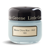 Little Greene Bone China Blue - Mid (183) Sample Pot - 60ml colour sample