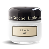 Little Greene Loft White (222) Sample Pot - 60ml colour sample